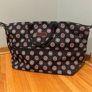Vera Bradley Parisian Pom Pom Expandable Tote